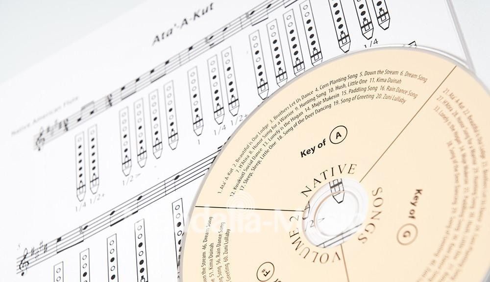 Livre Songbook + cd Nativ spirit vol.2