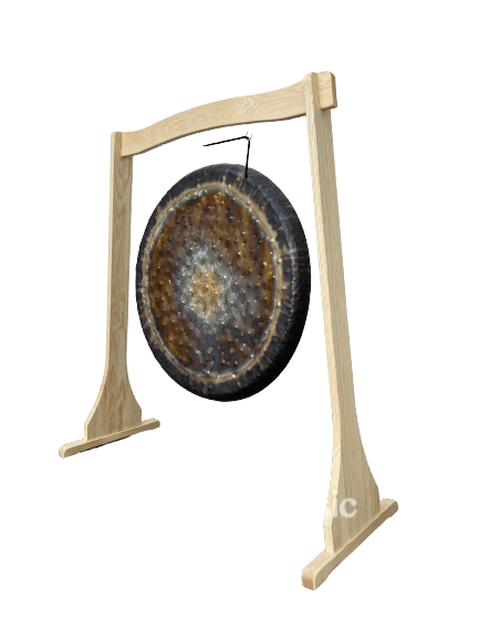 Stand en bois Ondo pour Gong
