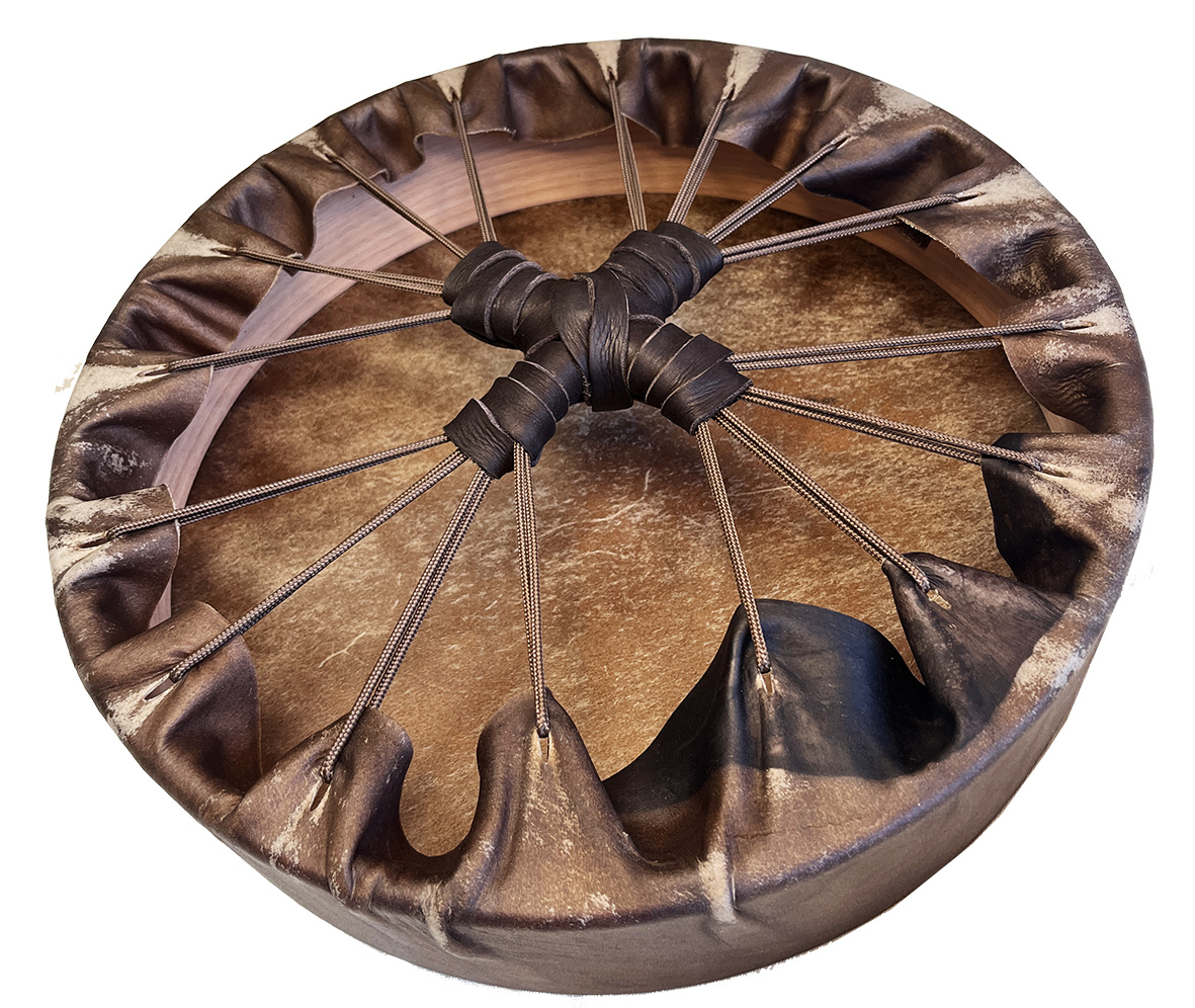 Tambour Buffle pour hutte de sudation (Temaskal)