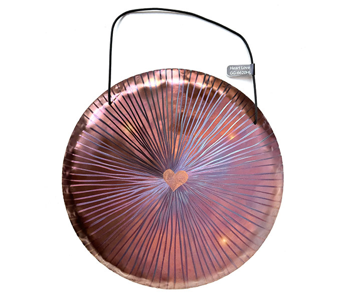 Heart Love gong - gong portatif